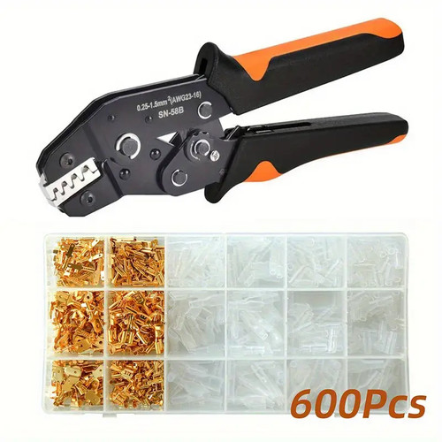 Ferrule crimper plier - tool, kit