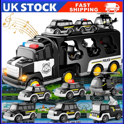 Set police car toy - set,
