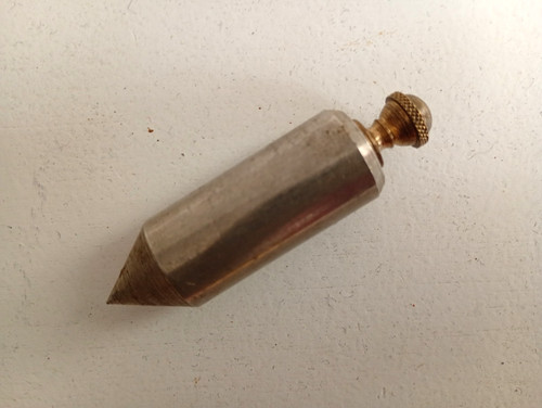 Vintage steel brass - steel, plumb