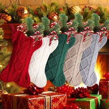 Knit Pet Christmas Stocking -