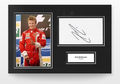 Kimi raikkonen hand signed - raikkonen, hand-signed