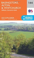 OS Explorer Map (144) Basingstoke, Alton and Whitchurch by Ordnance Survey Book