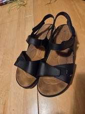 Womens Pavers Black Leather