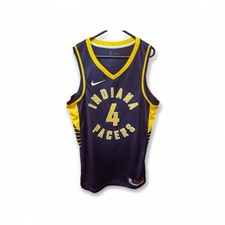 Nike Indiana Pacers NBA Swingman Jersey, #4 Oladipo, Navy, Size M