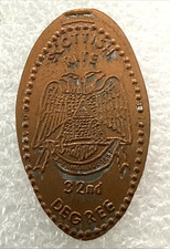 Masonic rolled out penny - masonic,