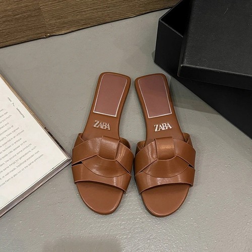 Women flat slide sandals - flat,