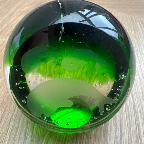 Vintage art glass - glass, paperweight