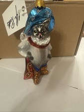 Christopher Radko Signed "Puss