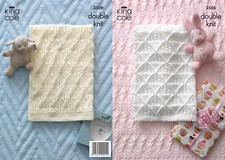 King Cole Knitting Pattern Cot