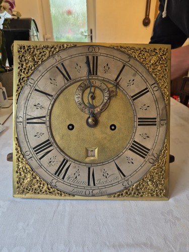Antique day longcase clock - antique,