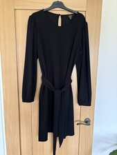 Lipsy Black Dress Size 16, Perfect For Any Occasion, New Without Tags