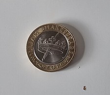 WILLIAM SHAKESPEARE HISTORIES CROWN AND DAGGER (2016) 2 POUND COIN CIRCULATED