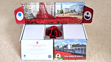 Tower of London Poppy 2014 Paul Cummins Ceramic Poppy,  Original Packaging.
