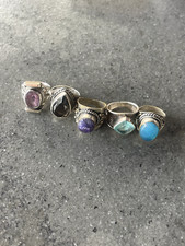 Sterling 925 Silver Rings with