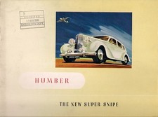 Humber Super Snipe 1938-39 UK