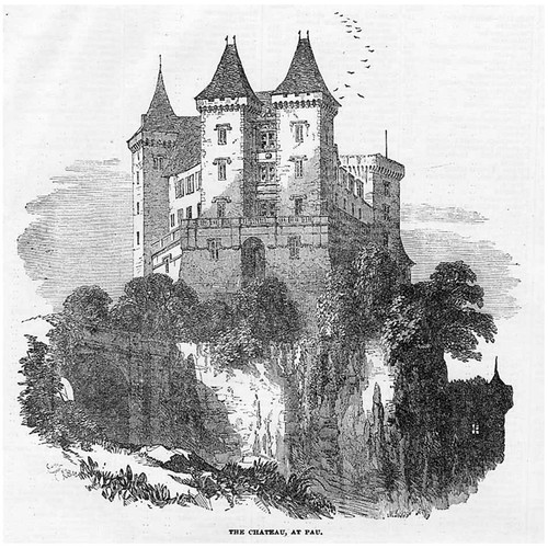 France the chateau pau - france,