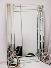Wall Mirror Bevelled Triple