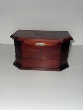 Wooden Jewelry Box with 4