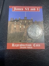 James VI Of Scotland & I Of England Reproduction 12 Schilling Double Sided Coin