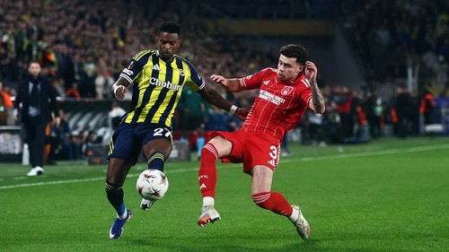 Fenerbahce nottingham - 0-3,