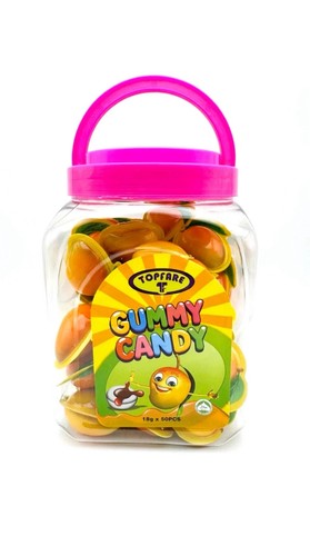 Mango gummy juicy filled - mango,