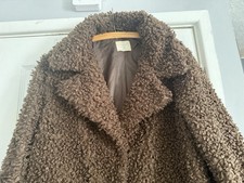 Women’s Teddy Coat By Primark  Size M