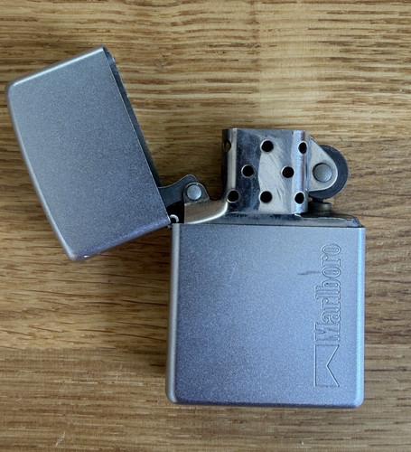 Marlboro zippo lighter satin - zippo,