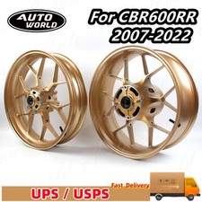 17''Gold Front Rear Wheel Rims