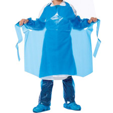 BLUE KITCHEN APRONS 27x42"