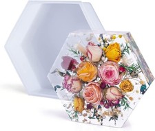 Hexagon Silicone Mold Home Decoration DIY Craft Epoxy Resin Mould