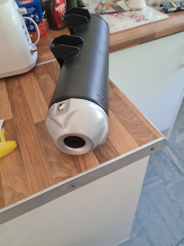 Yfm700r exhaust taken off - yfm700r, new