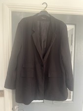 Boohoo Black Blazer Size 26