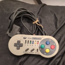 Official Super Nintendo SNES GAME COMMANDER TURBO PAD CONTROLLER