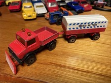 Matchbox Unimog 1983 With Trailer