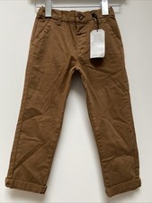 NEXT Brown Boys Chinos 3-4