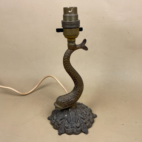 Oriental brass gold lamp - oriental,