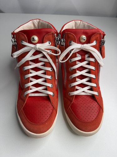 Chanel leather sneakers - leather,