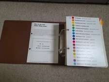 Odhams Knitting Pattern Binder  From 1979 With 100's Of Patterns