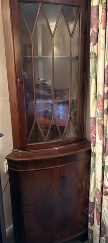 Vintage corner cabinet