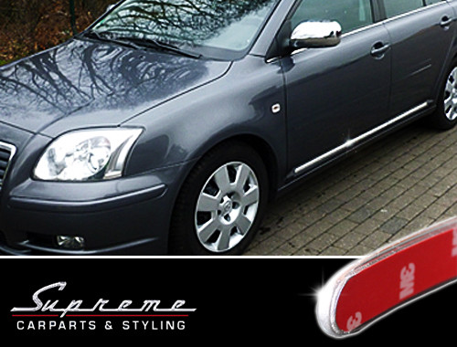 Chrome mouldings door trims - door,