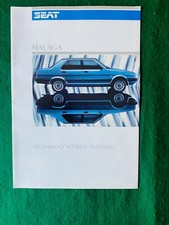 Seat malaga 1 - 1.5, sales