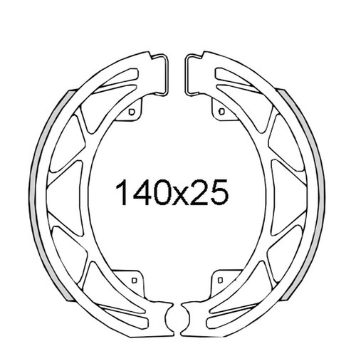 Pair brake pads - pair, for