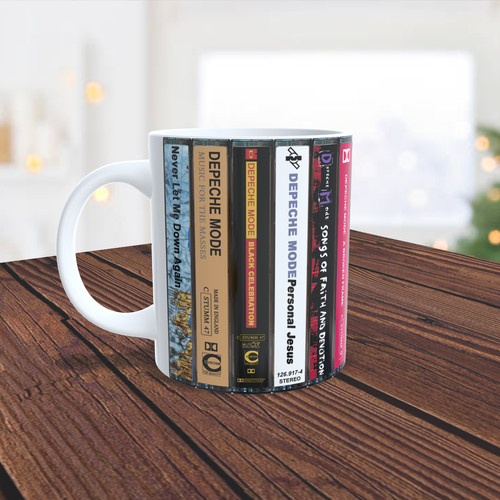 Depeche mode cassette mug - depeche,