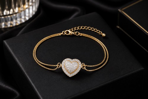 Gold tone double - gold,