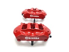 GENUINE VW TOUAREG G4 7P REAR L + R BREMBO BRAKE CALIPERS 2010-2018 330/28mm