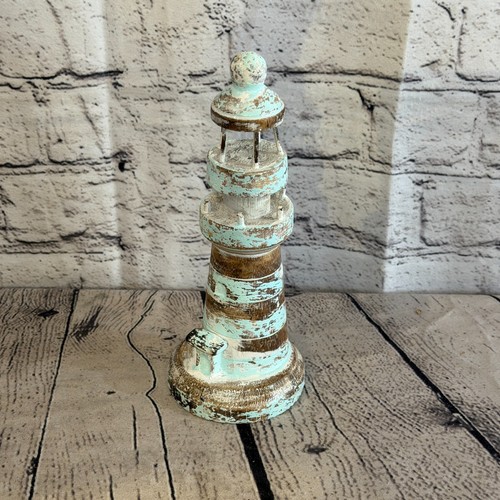 20cm green white - green, wooden