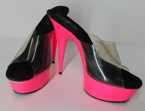 Pleaser womens neon pink - pleaser,