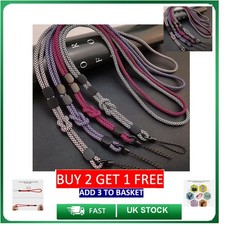 New-Universal Adjustable Mobile Phone  Lanyard Strap Nylon Patch Phone-UK