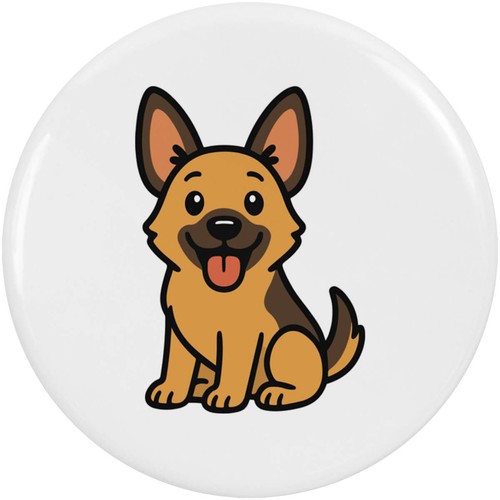 German shepherd puppy - 'german, button