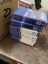 6 x Sony HDV/DVCAM (40min) DV